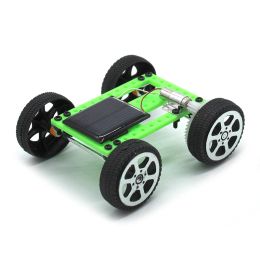 Novelty Funny Mini Solar Car Children's DIY Handmade Assembled Science Experiment Toys Creative Solar Car Toys Children's Gifts