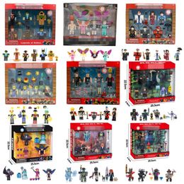 Wholesale virtual world full series of Roblox building block figurines, 26 models with accessories, peripheral hand anime games