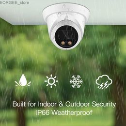 Other CCTV Cameras New 4K 8MP IP Camera Audio Outdoor POE H.265 Wide Angle 2.8mm AI Color Night Vision Home CCTV Video Surveillance Security Y2404031TSD