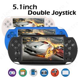 X9 X9-S 5.1 inch HD Screen Handheld Game Console 8GB Support TV 32bit 1000 Classic Game Player MP4 Multimedia Camera Video Game Retail