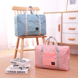 Storage Bags Unisex Clothes Packing Bag Foldable Large Capacity Travel Organizer Women's Luggage Waterproof Handbag Men's