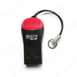 Whistle USB 2.0 T-flash Memory Card reader TF micro SD cardreader Data Transmission Slim Mini M2