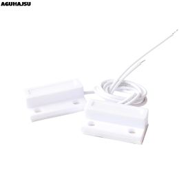 MC-38 MC38 Wired Door Window Sensor 30mm Wire Lengthen Randomly Magnetic Switch Home Alarm System for arduino