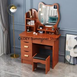 Dresser Mirrors Dressing Table Makeup Girls Vanity Classic Dressing Table Nordic Chest Drawers Tocador Toilet Furniture Makeup