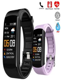 Smart Bracelet Watch Blood Pressure Monitor Fitness Tracker Bracelet Smart Watch Heart Rate Monitor Smart Band Watch Men Women7163120