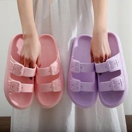 Slippers T131koFactory Wholesale Hair Home Cool Room Mute Couple Outside To Wear Bathroom Bath Thick Soles Non-slip Female