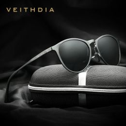 Sunglasses Veithdia Sunglasses Men Fashion Vintage Retro Polarized Uv400 Sports Women Outdoor Sun Glasses Eyewear for Male/female 6625