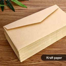 Envelopes 50pcs/lot Black White Craft Paper Envelope Retro European Style Envelope For Postcard Letter Scrapbooking Invitation Envelopes