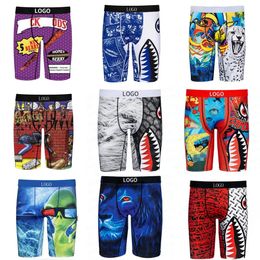 Summer Trendy 2023 Underpants Men Boy Boxers Briefs Sport Breathable Underwear Shorts Desinger Clothing Male Beach Pants 240321