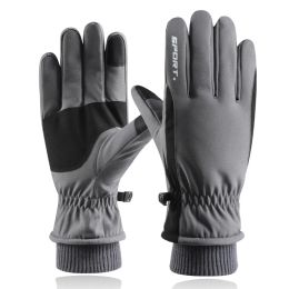 Gloves Ski Gloves Men Windproof Winter Snowboard Gloves 3M Thinsulate Warm Thermal Cold Weather Driving Running Snow Gloves
