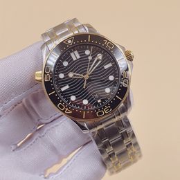 U1 Free 41MM Automatic Mechanical Outdoor Mens Watches Watch Black Dial With Stainless Steel Bracelet Rotatable Bezel Transparent Case Back Sapphire turismo watch