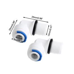 Clear Housing Replacement for Under Sink Home Drinking Reverse Osmosis Water Philtre System 1/4" Quick-Connect Fittings