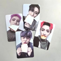 8pcs/set Kpop ATEEZ Album THE WORLD EP.2 : OUTLAW LOMO Card Bread Hongjoong Yunho Yeosang Collectible Gift Postcard Photo Card