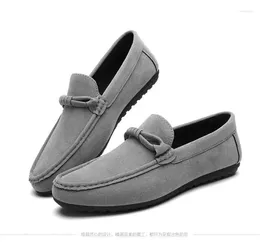 Casual Shoes Trendy Fashion Men's Loafers Spring Summer And Autumn Mens Comfortable Rubber Male