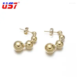 Dangle Earrings US7 High Quality Ball Hoop Women Charm Exquisite Stud Earring Wedding Accessories Pendant Jewelry Gift