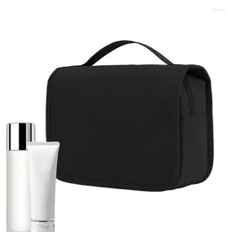 Storage Bags Bathroom Bag Quick Drying Toiletries Organiser With Hook Shower Accessories For Makeup Remover Wet Wipes Facial