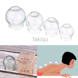 Massage Stones Rocks 1PC Glass Cupping Therapy Device Body Massager Gua Sha Therapy Massager Scraping Cupping Cups Massage Fire Glass Cuppings 240403