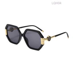 Designer Luxury Sunglasses New Polygonal Doublesided Dot Painted Fashionable Sunglasses for Women with a Highend Feel Sun Protection for Travel and Personali 1c0a