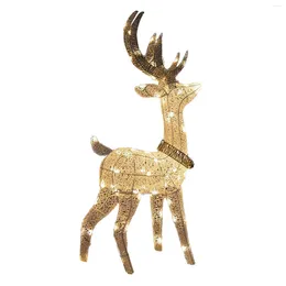 Party Decoration Christmas Deer Lights Lawn Light Decorative For Outside Home Yard