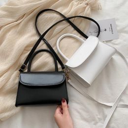 Bag Mini Square Flap Crossbody 2024 Summer Quality PU Leather Women's Designer Handbag Lock Shoulder Purse Messenger Sac
