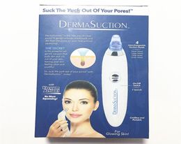 New DermaSuction Remover Facial Pore Cleaner Electric Vacuum Extraction Removal Rechargeable Skin Peeling Machine wit Pore Cleanin7795821