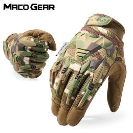 Gloves Multicam Tactical Glove Camo Army Military Combat Airsoft Bicycle Outdoor Hiking Shooting Paintball Hunting Full Finger Gloves