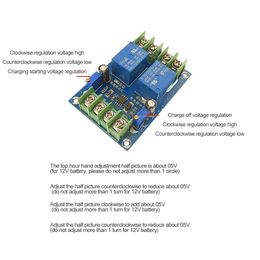 Power Module Automatic Power Switching Module DC12V 10A Switch Module Emergency Power Supply Charging Controller