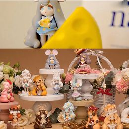 Memelo Sweet Kingdom Series Blind Box Kawaii Action Anime Mystery Figures Toys Guess Bag Caixas Supresas Cute Model Girl Gifts 240301 240325