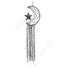 Dreamcatcher Bells Hang Moon Catcher Dreamcatcher Fashion Feather Dream Catcher Pendant Wall Hanging Room Decoration Handicraft DH9295746