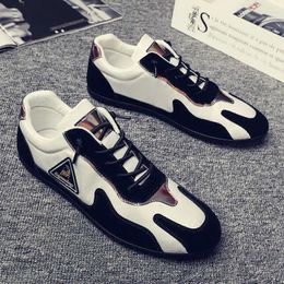Casual Shoes Lace Up High Quality Men Spring And Autumn Sneakers Loafers Flat