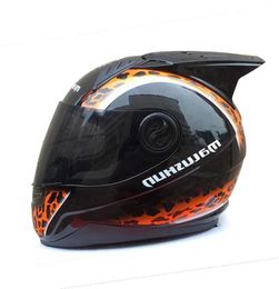 MALUSHUN MLU009 motorcycle helmet leopard print with horns ABS material Summer season Cool helmet casque moto casco2131997