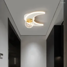 Ceiling Lights Gypsophila Aisle Corridor Small Chandelier Simple Modern Entry Foyer Starry Sky Lamp Entrance Balcony Cloakroom