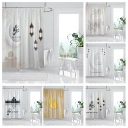 Shower Curtains Home For Bathroom Waterproof Fabric Castle Magic And Moon Modern Curtain180x200 240x200
