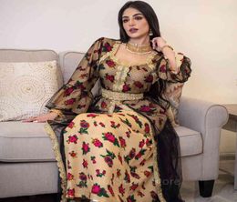 Clothing Ramadan Mubarak Arab Eid Dubai Muslim Islamic Abaya Fashion Women Turkey Patchwork Embroidery Indian Kaftan Dress9587223