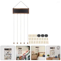 Frames Wooden Tag Po Holder Display Postcard Hanger Hanging Picture Decor Pictures Wall Ornaments