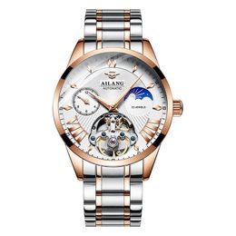 Men's watch Business Automatic stainless steel case AILANG8607