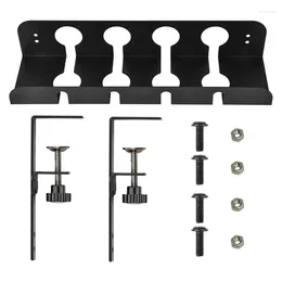 Hooks Under Desk Wire Management Organiser Box Cord No Drill Rack For