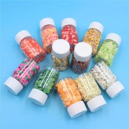 1200pcs DIY Slime Soft Fruit Slices Fingernail Supplies Super Light Clay Accessories Cream Glue Material Toys for children M89C