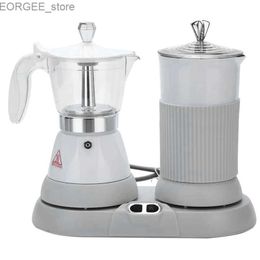 Coffee Makers Italian electric coffee machine household mini automatic milk foam machine Italian slow extract Y240403