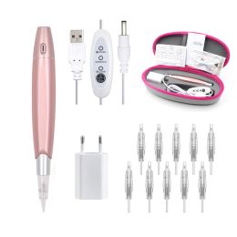 Machine Dermografo Charme Princess Tattoo Pen Kit Semi Permanent Makeup Microblading Pen for Eyebrow Lip Eyeliner Tattoo Hine