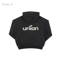 Union Brand Collab. Hoodie Black White Green Casual Fleece Hoodies Pullovers Jumpers Men Women Hip Hop Streetwear MG210129 195