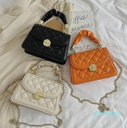 HBP-Western Style Rhombus Small Female Trendy Fashion Chain Messenger Korean Version Square