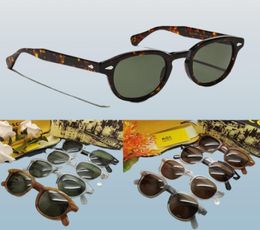 Top quality Johnny Depp Lemtosh Style Sunglasses men women Vintage Round Tint Ocean Lens Brand Design Sun Glasses Oculos De Sol5307193
