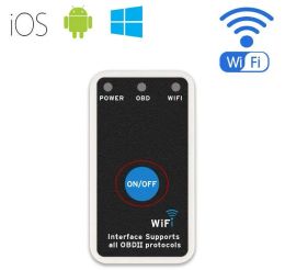 ELM327 WIFI OBD2 Code Reader Auto Scanner Diagnostic Tool Work On Smartphone Android IOS APP Car OBD Computer Scanner