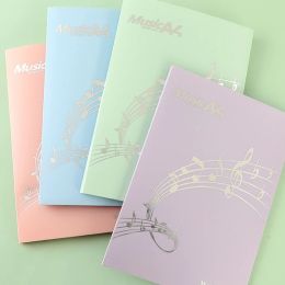 Practical Music Binder Sheet Music Folder Musician Accessories 4 Pages Expand L21D