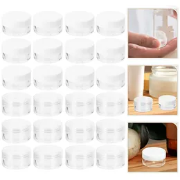 Storage Bottles 24 Pcs Bottled Cosmetics Sub Container Facial Mask Travel For Cream Plastic Makeup Jars