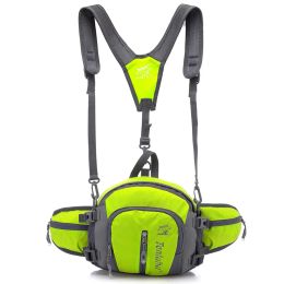 Bags Hiking Double Shoulder Water Bottle Waist Bag Cycling Running Bag Climbing Backpack Finshing Camping Sports Gym Bag