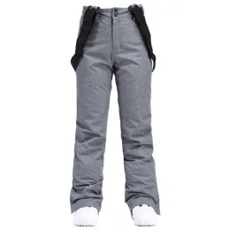 Poles New Men Women Warm Waterproof Snowpants Outdoor Ski Snowboard Skate Bibs Snow Pants