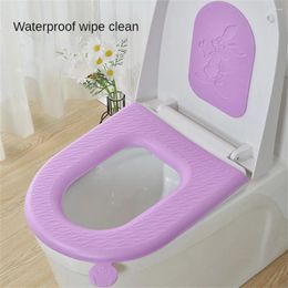 Toilet Seat Covers Cartoon Pig Head Quick-drying Easy To Clean Waterproof Pad Eva Adhesive Portable Four Seasons Cute