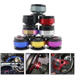 New Black Steering Wheel Snap Off Quick Release Hub Adapter Boss kit 8 Colours Available Mo Car Accessories